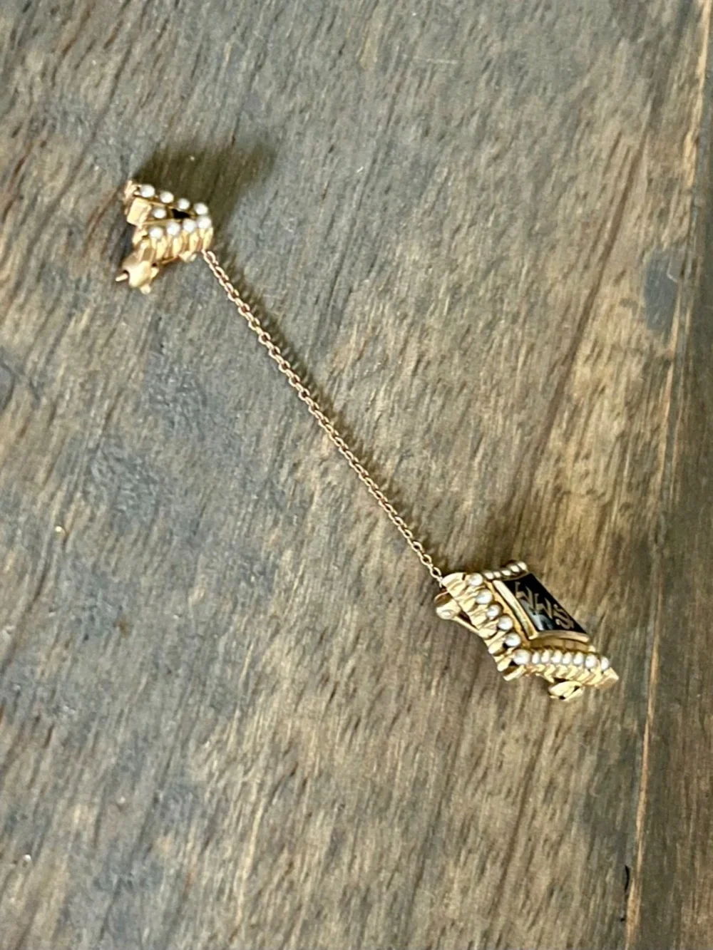 Vintage 10K Gold Sigma Sigma Psi Sorority 